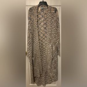 Anthropologie Pilcro Plus Size Speckled Long Cardigan!